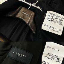 L4【新品!!完全カシミヤ100%】当時定価14万 タグ付き●BURBERRY LONDON●カシミヤジャケットコート バーバリーコート メンズ イタリア製_画像10