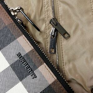 L12【雨の日にさらっとはおる】参考価格12万●超美品BURBERRY LONDON●日常をアップデート●トレンチコート バーバリーコート レディースの画像6