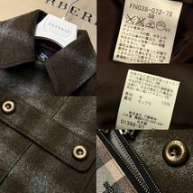 SH9【魅了するノバチェック】参考価格18万●超美品BURBERRY LONDON●華やかなシルエット●トレンチPコート バーバリーコート レディース_画像10