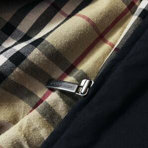 K33【極上スイングトップ】定価16万●BURBERRY LONDON●本場のスペイン製●高級ブルゾンジャケットコート バーバリーコート メンズ L の画像7