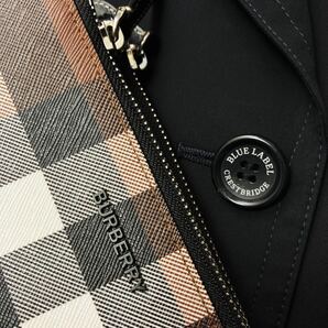 L14サマートレンチ〜参考価格12万●超美品BURBERRY BLUE LABEL●スイーツかつカジュアル!トレンチコート バーバリーコート レディースの画像5