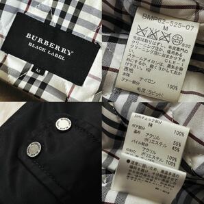 L37定価14万●BURBERRY BLACK LABEL●エレガントシルエット●ノバチェック総柄●キルティングジャケットコート バーバリーコート メンズの画像10