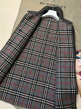 H21【エレガントカシミヤに包まれる】参考価格18万●美品BURBERRY collection●高級カシミヤトレンチコート バーバリーコート レディース_画像8