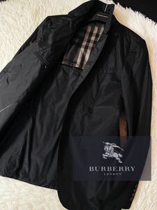 H2【人気のパッカブル】定価14万 超美品●BURBERRY LONDON●ポルトガル製●着こなし抜群●高級ジャケットコート●メンズ バーバリーコート