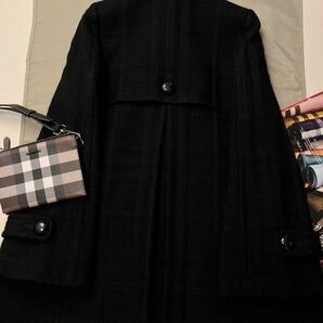 SG38【人気のAラインシルエット】参考価格14万●超美品BURBERRY BLUE LABEL●パリジェンヌ●トレンチコート バーバリーコート レディースの画像9