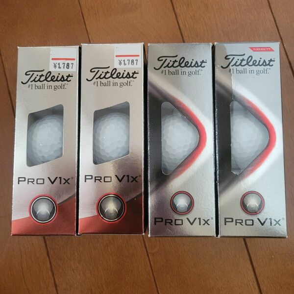 タイトリスト Titleist ゴルフボール PRO V1x 1ダース