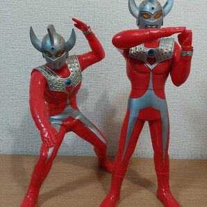 ウルトラマン タロウ ビックサイズソフビ フィギュア 2体セットの画像1