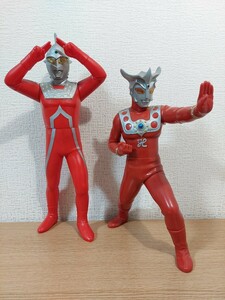 ウルトラマン　ビックサイズソフビ　フィギュア　ウルトラセブン　ウルトラマンレオ　2体セット