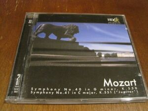 CD モーツァルト Mozart Symphonies No.40 & No.41 jupiter 交響曲第４０番ト短調K.550 交響曲第４１番ハ長調K.551 ジュピター