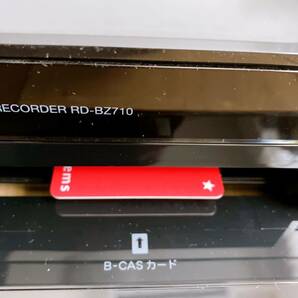 TOSHIBA RD-BZ710 ブルーレイレコーダー DVDレコーダー B-CASカード リモコン付 BD再生確認済の画像7