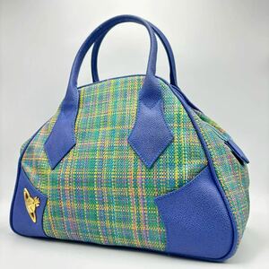 Vivienne Westwood ヴィヴィアンウエストウッド ハンドバッグ トートバッグ 鞄 ゴールド金具 マルチカラー レディースバッグ
