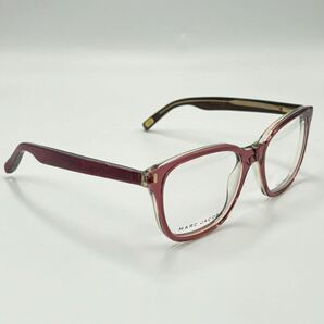 【美品】MARC BY MARC JACOBS マークバイマークジェイコブス 52□18 MJ376 OL7 140 眼鏡 メガネ 度なし アイウェア ケース付 レディース の画像3