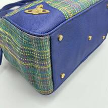 Vivienne Westwood ヴィヴィアンウエストウッド ハンドバッグ トートバッグ 鞄 ゴールド金具 マルチカラー レディースバッグ_画像5