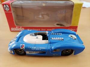 1/43 France made Vintage Solido MATRA SIMCA 650ma tiger Sim ka Le Mans out of print rare France car Sim ka Renault Alpine Citroen 