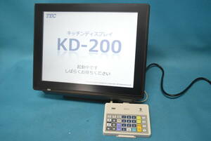 TEC/東芝テック　キッチンディスプレイ 【KD-200-R/KBKD-200-R】　◆K-706(0412)◆