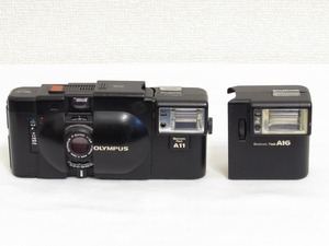 OLYMPUS オリンパス XA A11 A16 フラッシュ Flash F.Zuiko 35mm f2.8 単焦点 コンパクト フィルムカメラ