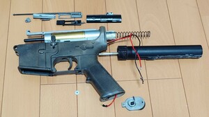 東京マルイ 次世代電動ガン M4 CQBR メカボ＆ロアフレームセット ジャンク