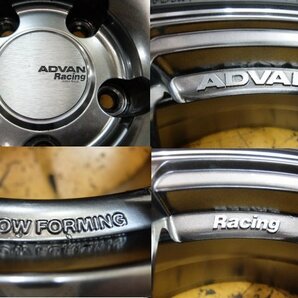 YHヨコハマ ADVAN RACINGアドバンレーシング ＲＺⅡ/18インチ 8J+44 9.5J+45 PCD114.3 5H 美品 タイヤ Sport V107 245/275 2022年製の画像6