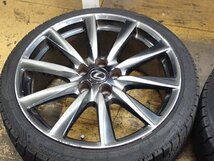 USE20 レクサス ＩＳ－Ｆ　純正19インチ/BBS　8J+45 9J+55 PCD114.3 5H スタッドレスタイヤ225/40R19_画像5