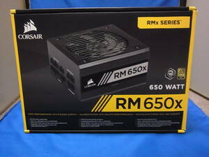 Corsair RM650x PC電源ユニット 650W 80PLUS Gold認証 フルモジュラー