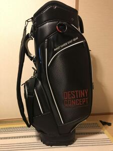 DESTINY CONCEPT セルフスタン収納型 キャディーバック 超美品 セルフスタンド・フード付き