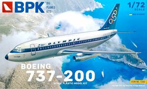 1/72 BPK ボーイング737-200 オリンピック航空 ビッグプレーンキット