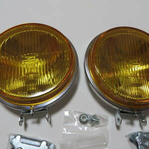 フォグランプ セット 丸型 150φ 白熱バルブ 小糸製作所 KOITO 12V 35W fog lamp set 旧車 ベレット ミニ ワーゲン ビートル bellett miniの画像8