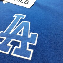 新品 ロサンゼルス ドジャース MLB メジャーリーグ バックプリント Tシャツ ブルー 系 大谷翔平 山本由伸 _画像5