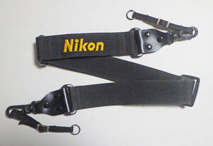 ■美品■Nikon ニコン リベット金具 ストラップ■パトローネ ホルダー付■