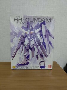 Hi-νガンダム Ver.Ka 1/100 MG 未組立 箱／説明書にヨレあり 現状 バンダイ ガンプラ ハイ ニュー ガンダム 逆襲のシャア ベルトーチカ…