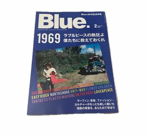 サーフィン雑誌　Blue 2018年　特別記念特集