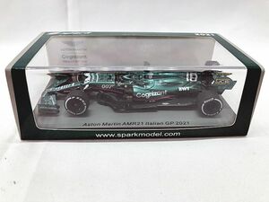 スパーク　1/43　アストンマーチン AMR21 イタリアGP 2021　S7893　ミニカー　同梱OK　1円スタート★H