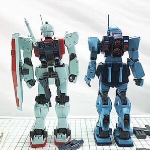 MG ジム・スナイパーII ・ ジム改 組立て済 現状お渡し品 補足参照 プラモ 同梱OK 1円スタート★Sの画像5