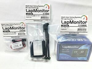  LAP moni Taarup monitor * flexible tripod * transponder set radio-controller including in a package OK 1 jpy start *H