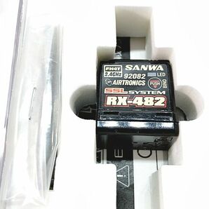 サンワ M12S RS RX-482 プロポ  同梱OK 1円スタート★Hの画像4