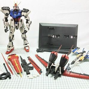 ジャンク◆PG ストライクガンダム・スカイグラスパー 等 組立済み ガンプラ 現状販売品 ※補足欄参照 プラモ 同梱OK 1円スタートの画像1