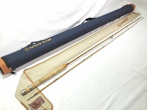 Kei Rod バンブーロッド 7.06ｆ ＃4.5 ※メーカー等詳細不明 別物ケース付　中古　釣具　同梱不可　1円スタート★S