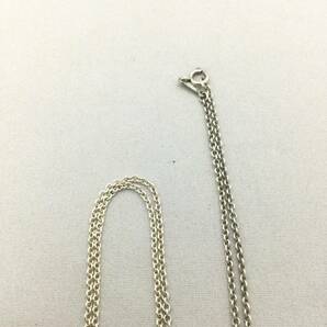 TIFFANY&Co ティファニー ロングネックレスチェーン シルバー アクセサリー 925【B286918】の画像6