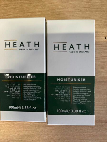 ヒース HEATH モイスチャライザー 100mL 乳液 ミルク2点セット