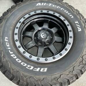 FUEL ランクル 285 70 17インチ グッドリッチ ALL Terrain T/A ホイール 4本セット 6穴の画像4