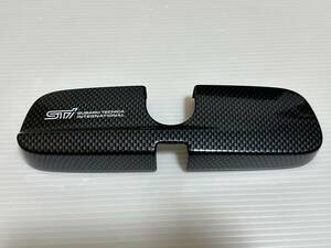 B) スバル BP系 STI レガシィ ルームミラー　カーボン調　ミラーカバー 送料520円