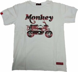 【数量限定！】MONKEYモンキー Tシャツ ホワイト/Lサイズ HONDA×SHINICHIRO ARAKAWA