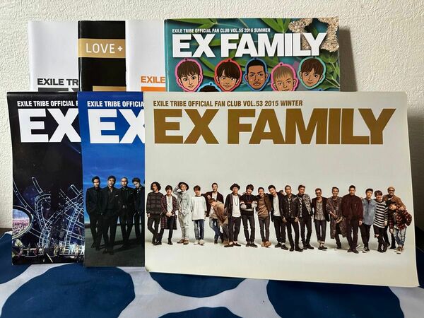 【バラ売りOK】　EXILE ファンクラブ会報　EX FAMILY 7冊セット