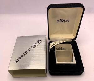 【激レア☆彡】★着火未確認★ オイルライター ZIPPO STERLING SILVER スターリングシルバー 2007