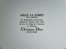 未使用　Christian Dior　クリスチャンディオール　ミリラフォーレ　ミート皿　5枚セット　箱付き_画像6