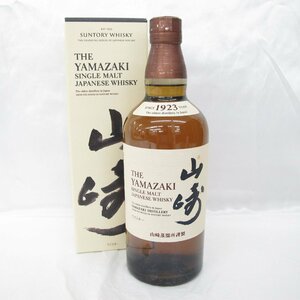 1円～【未開栓】SUNTORY サントリー 山崎 NV シングルモルト ウイスキー 700ml 43％ 箱付 11539346 0403