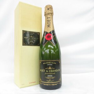 【未開栓】MOET&CHANDON モエ・エ・シャンドン ヴィンテージ 1999 ミレジメ ブラン シャンパン 750ml 12.5% 箱付 11541418 0404