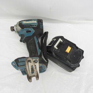 【中古品】makita マキタ 充電式インパクトドライバ TD170D 18V ブルー 903328882 0405