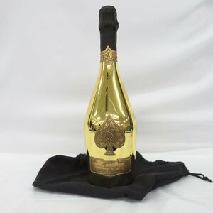 1円～【未開栓】ARMAND DE BRIGNAC アルマン・ド・ブリニャック ブリュット ゴールド シャンパン 750ml 12.5% 布袋付 11542162 0405