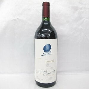 【未開栓】OPUS ONE オーパスワン 2012 マグナムボトル 赤 ワイン 1500ml 14.5% ※目減りあり 817115132 0406